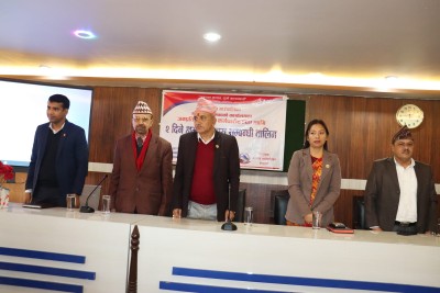 कञ्चनमा जनप्रतिनीधि र कर्मचारीहरुका लागि २ दिने क्षमता अभिबृद्धि तालिम सम्पन्न
