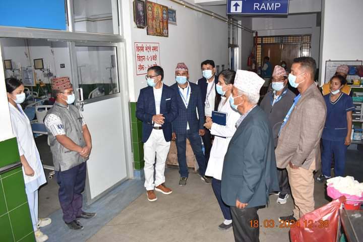 लुम्बिनी प्रादेशिक अस्पताल र सुर्खेत अस्पताल बीच सेवा सुधार बारे छलफल