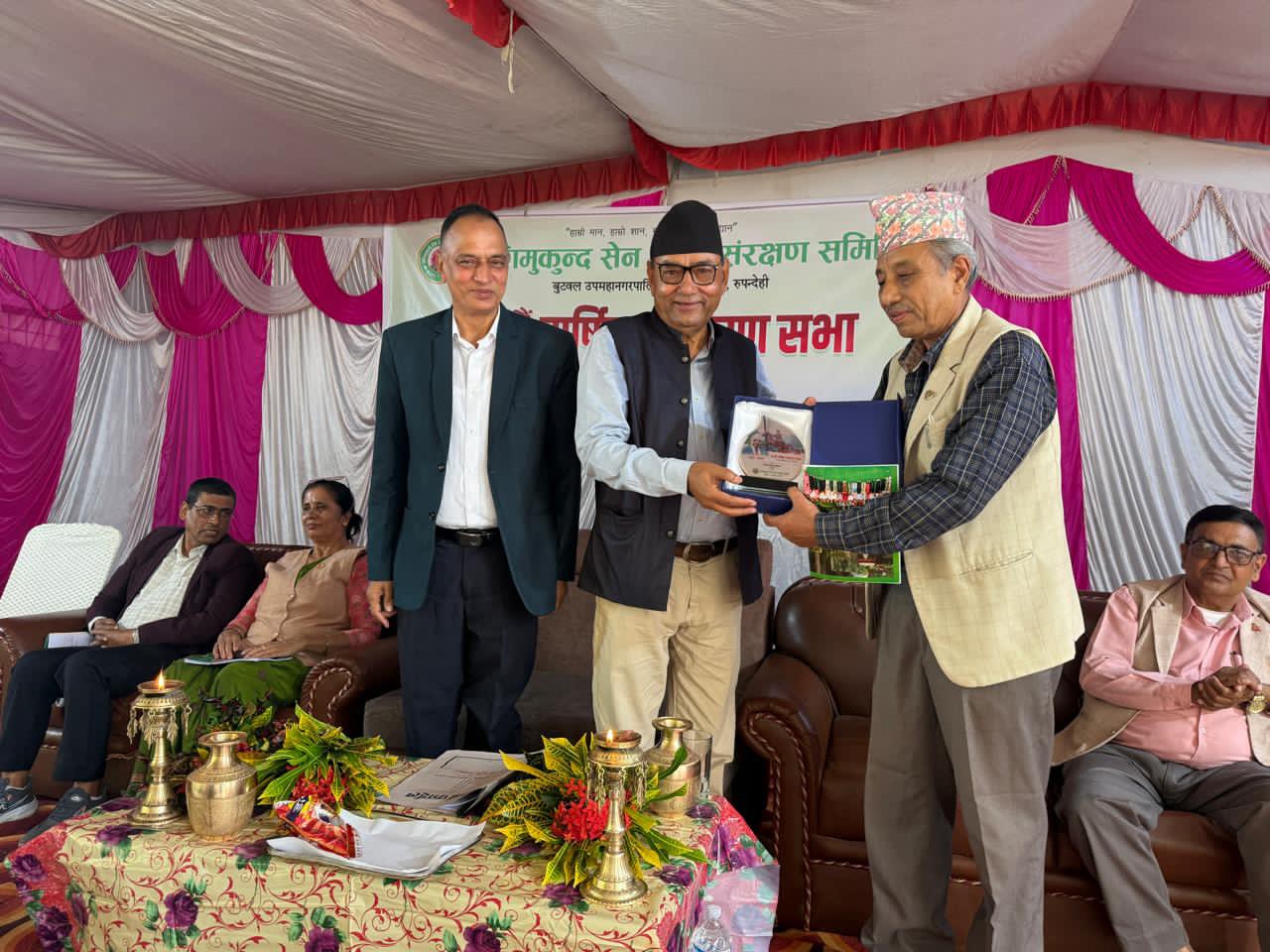 मणिमुकुन्द सेन उद्यान (बुटवल फूलबारी) मा एकबर्षमा ५ लाख बढीले गरे भ्रमण 