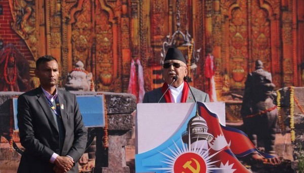 एमाले खरानीबाट उठेर अजम्बर बनेको छ– अध्यक्ष ओली