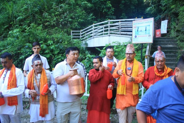 सिद्धबाबा श्रावणी मेला  :   साउन ८ मा त्रिबेणीधाम सम्म संकल्प यात्रा